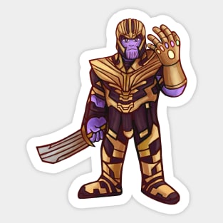 EG Purple grape Sticker